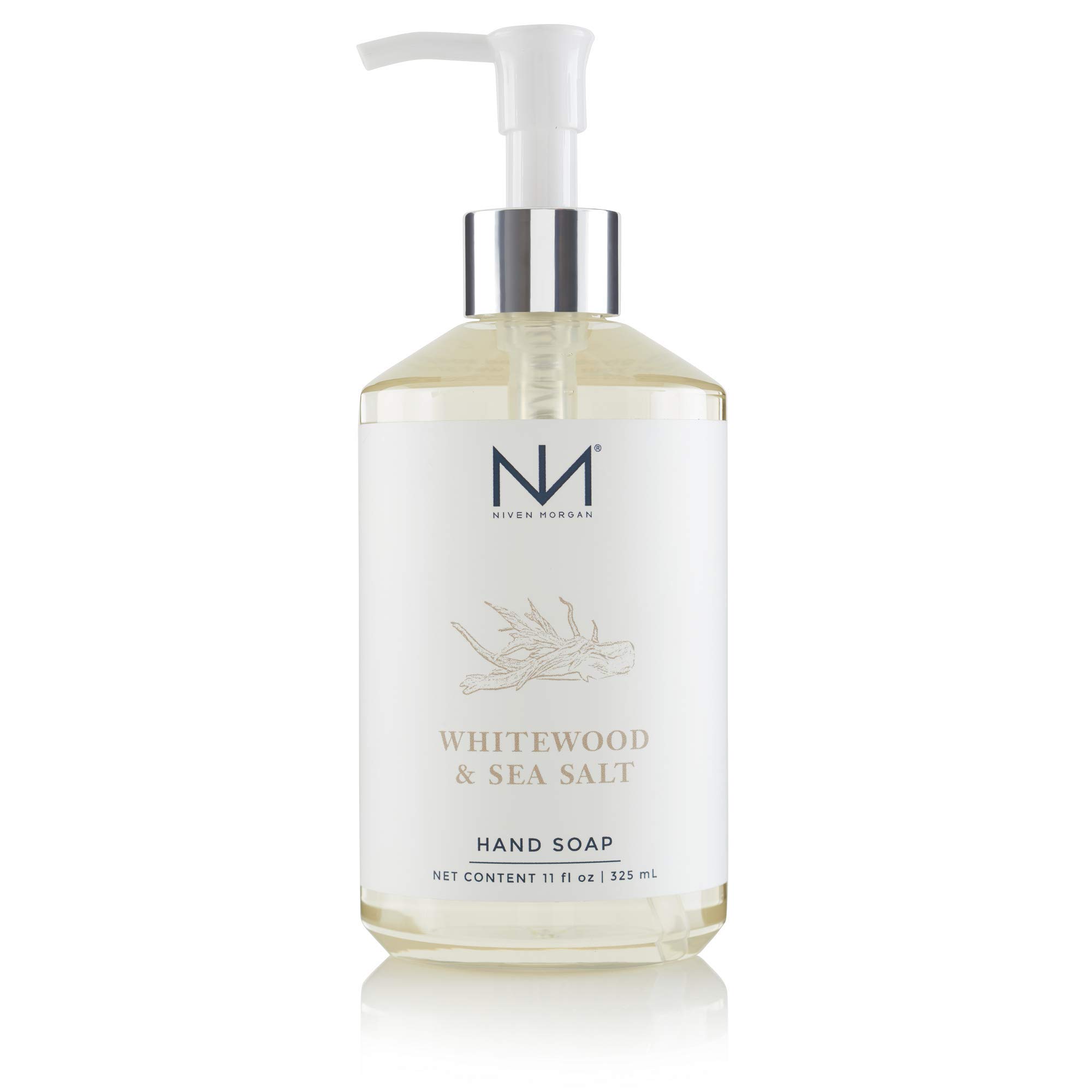 Niven MorganWhitewood and Sea Salt Hand Soap, 11 Fluid Ounces