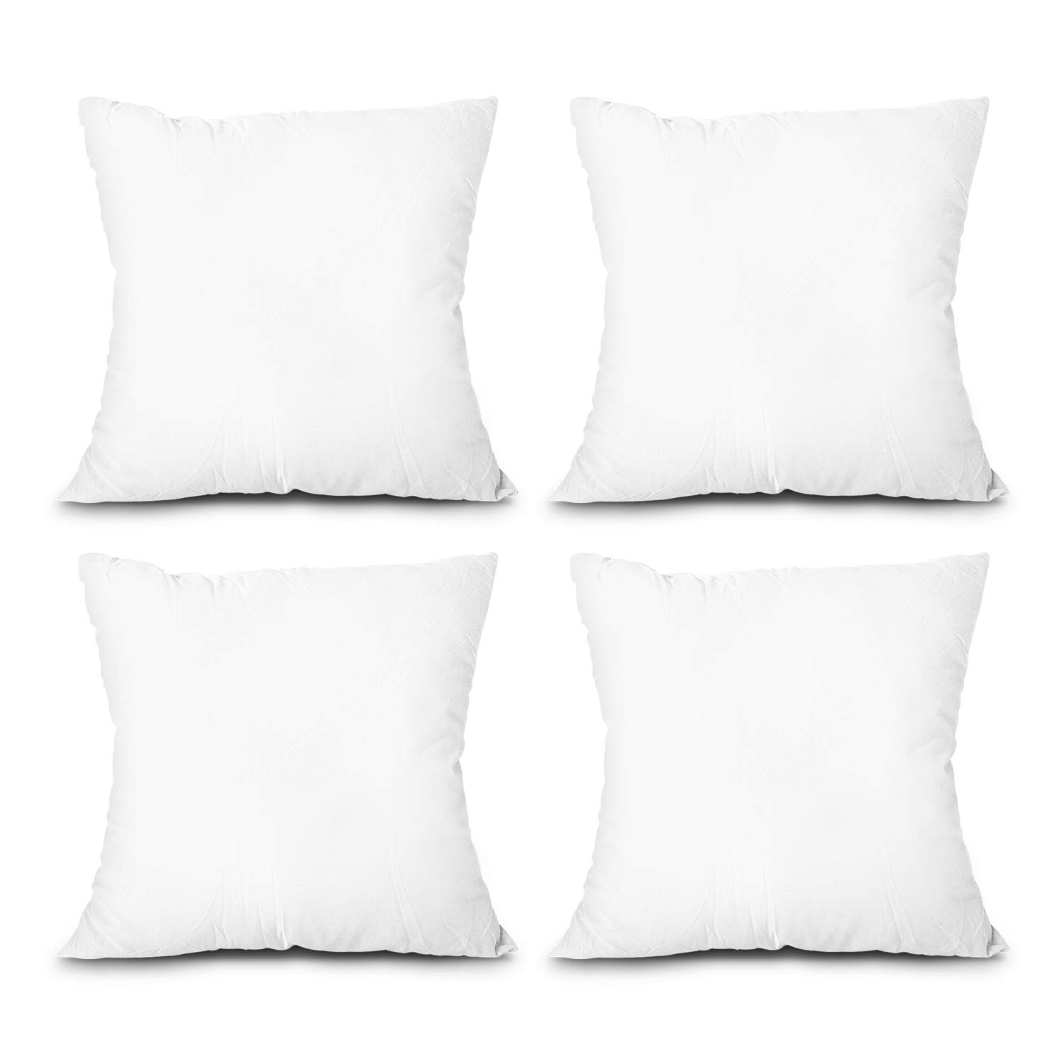 Amazon.com: Edow Throw Pillow Insert, Lightweight Soft Polyester ...