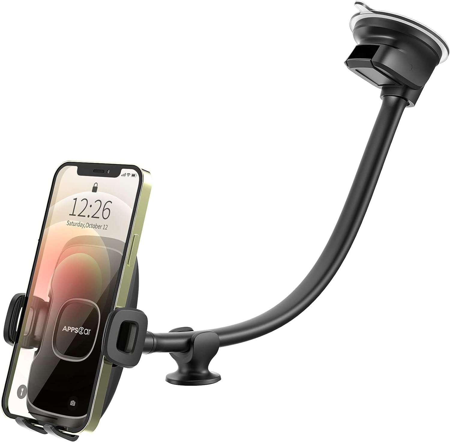 APPS2Car Long Arm Semi Trucks Phone Holder