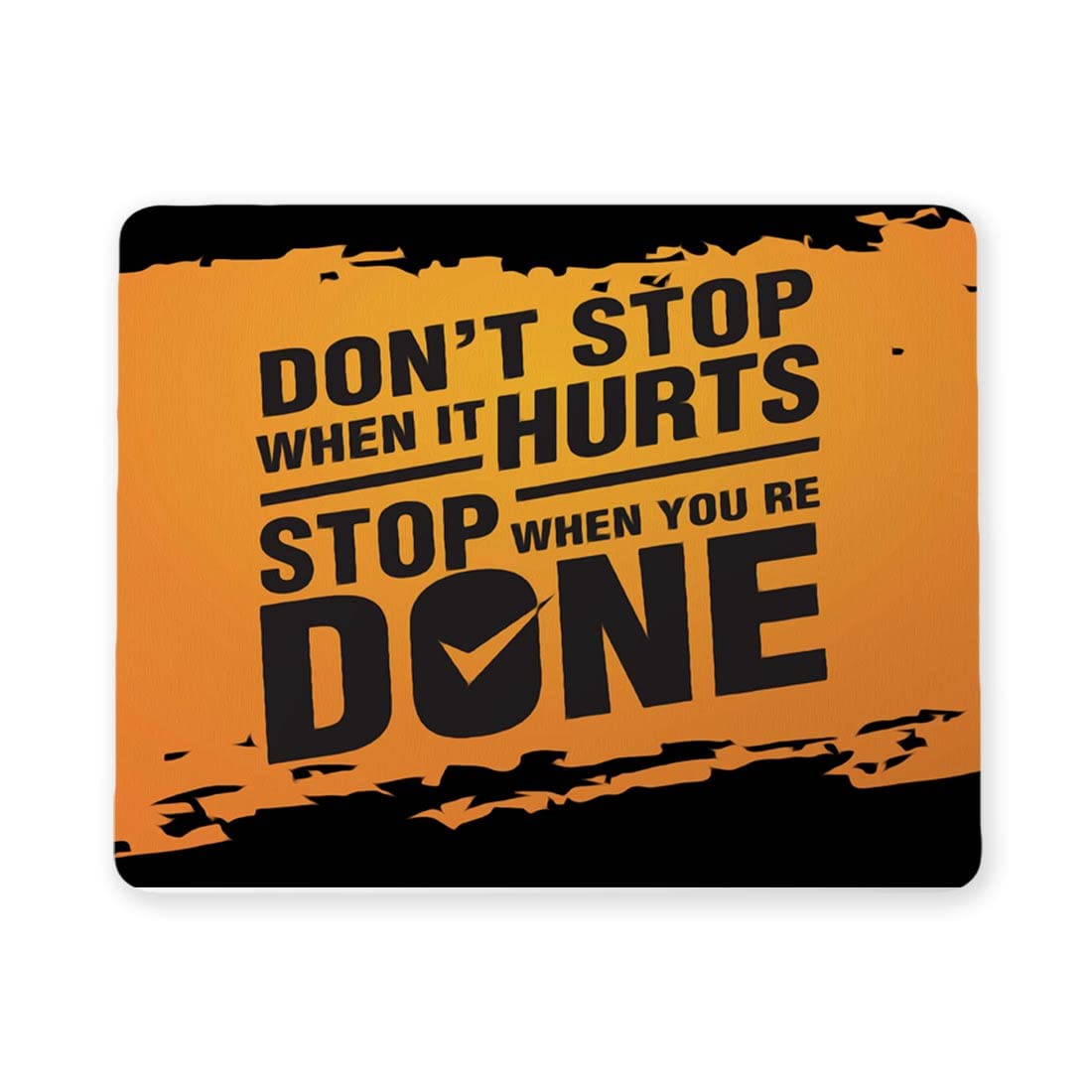 100yellow Motivational Quotes Designer Mouse Pad/Designer ...