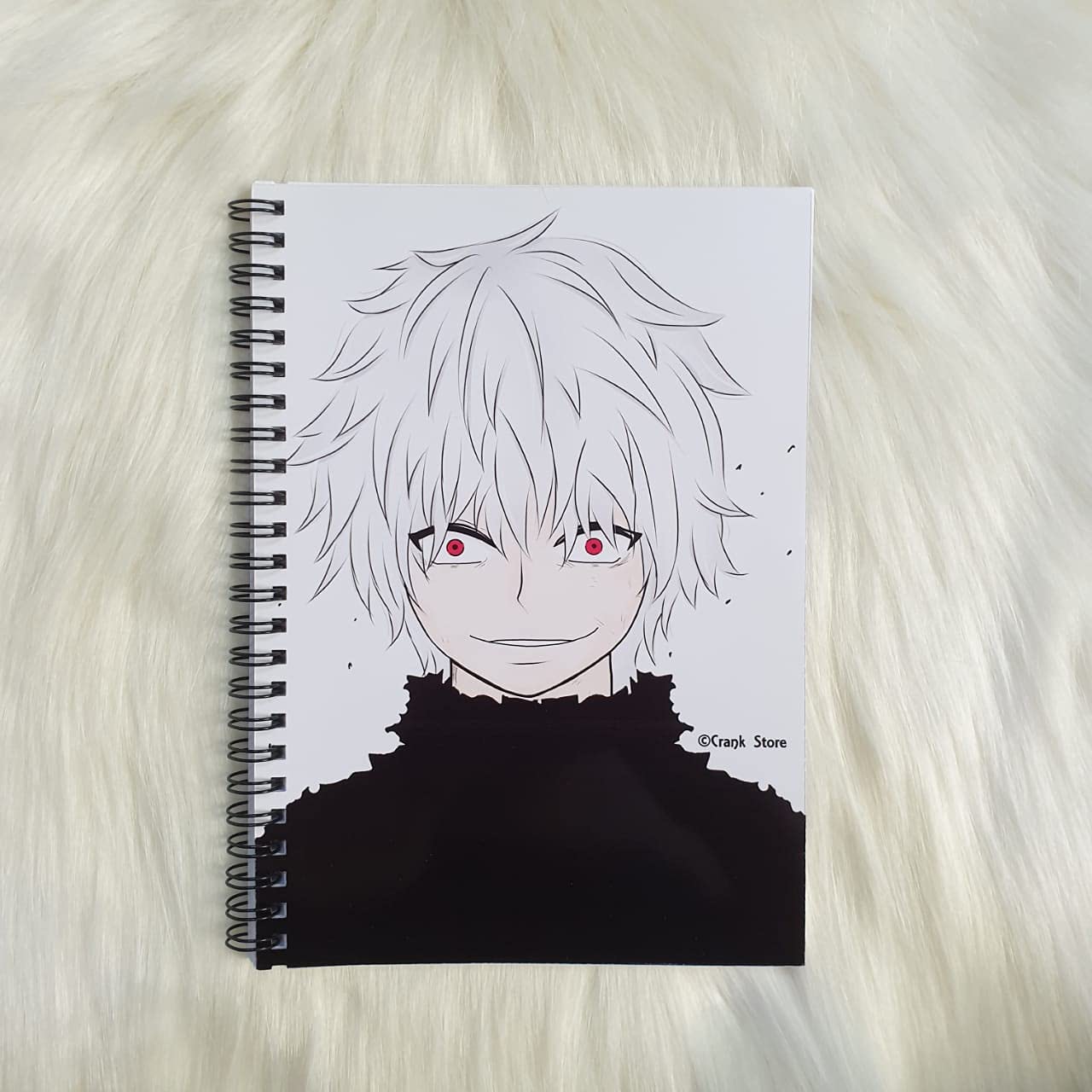 [Tokyo Ghoul] – Kaneki Ken A5 Notebook, Diary for School/University Students have 50 White Blank Pages