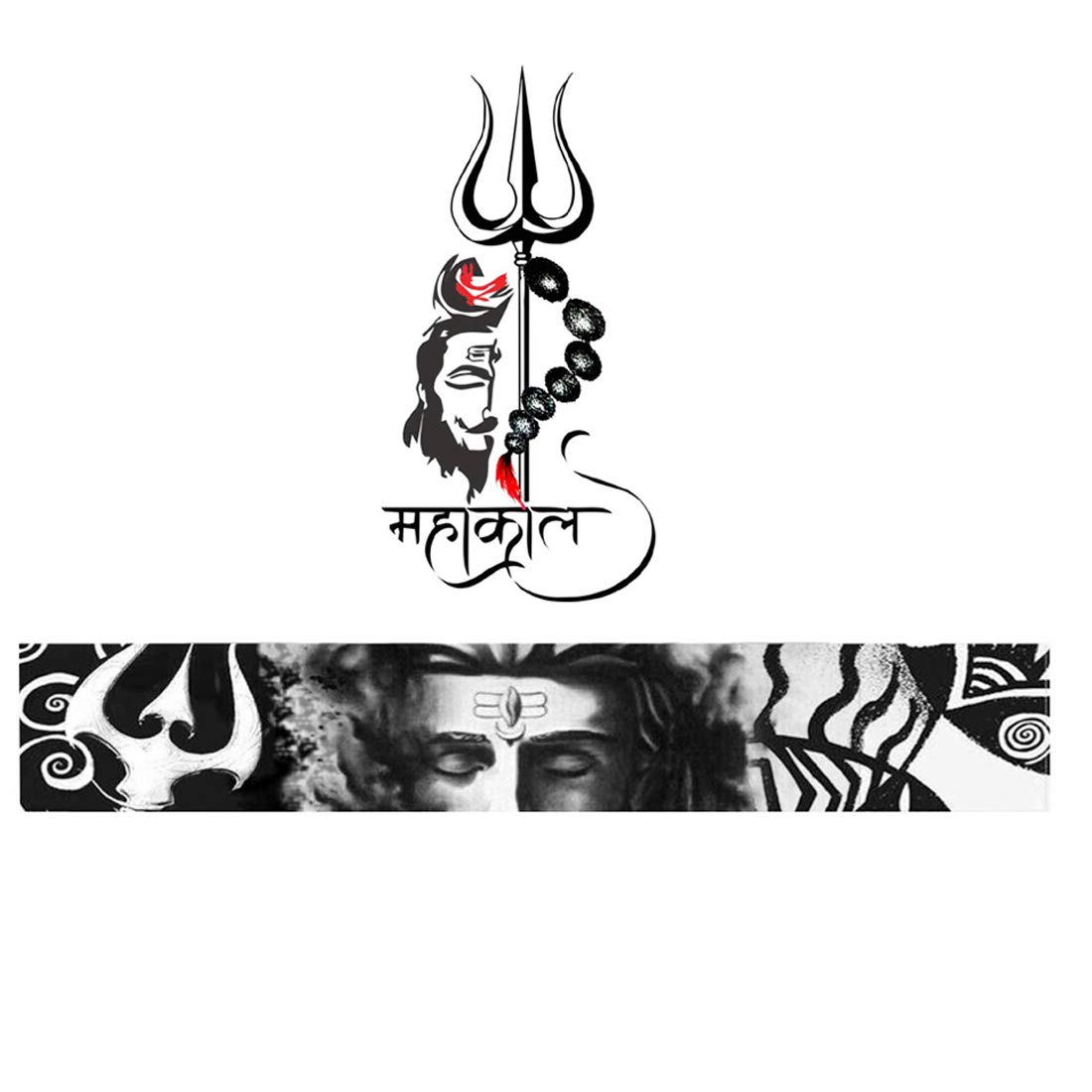 Buy Ordershock Waterproof Shiv Ji Hand Band with Trishul Temporary Body  Tattoo Pack of 2 Online at Best Prices in India  JioMart