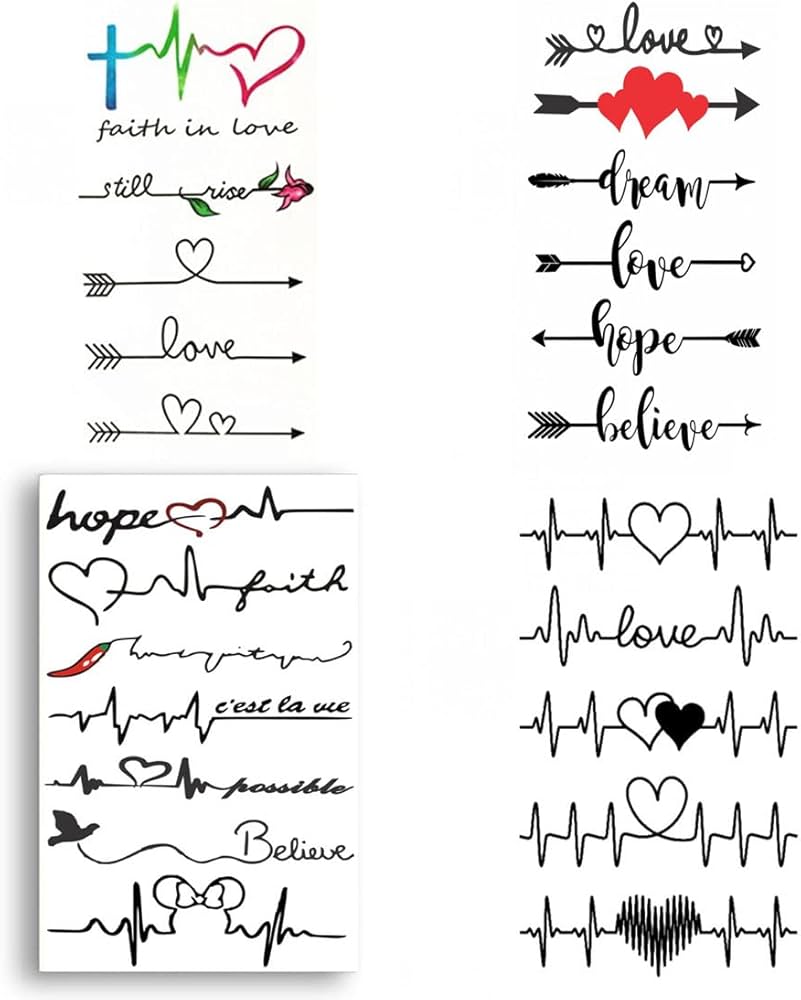 Top 999+ heart beat tattoo images – Amazing Collection heart beat ...