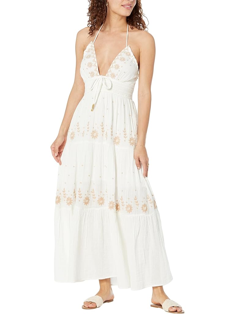 Free People Real Love Embroidered Dress