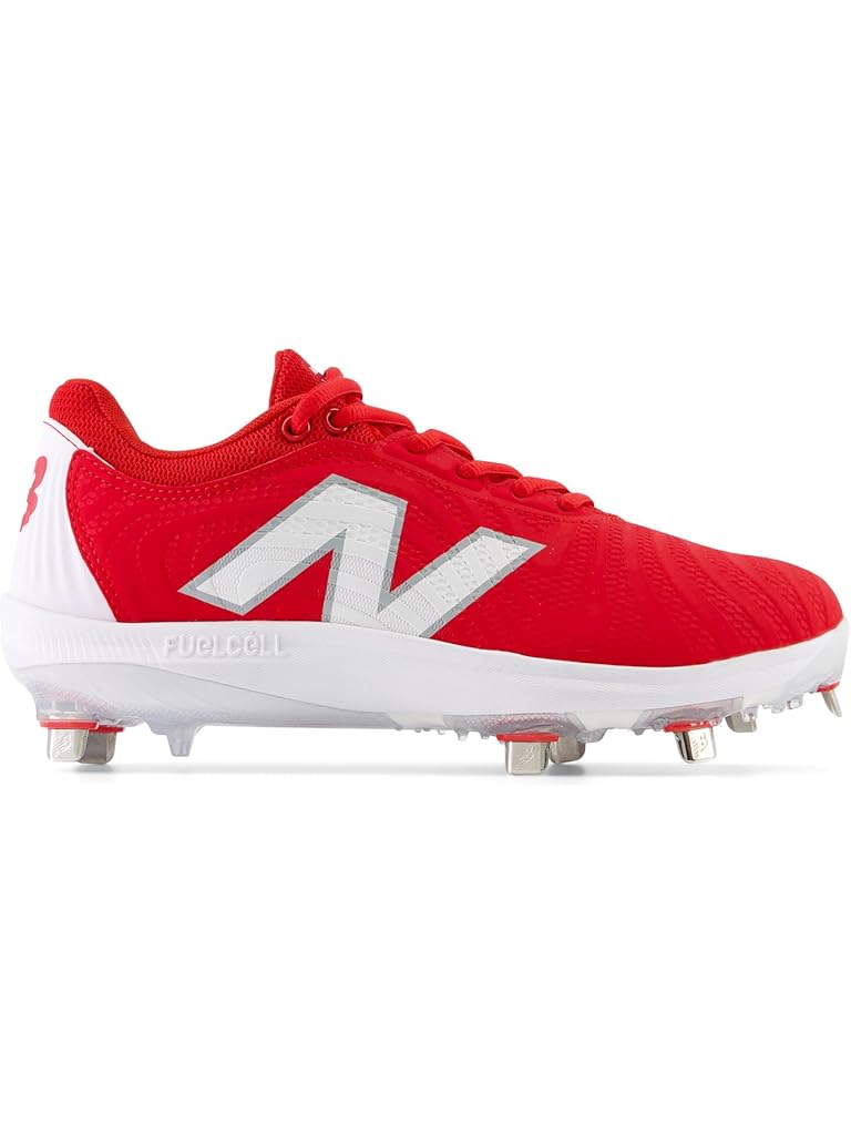 Red New Balance FuelCell FUSE v4 Metal Softball Cleats