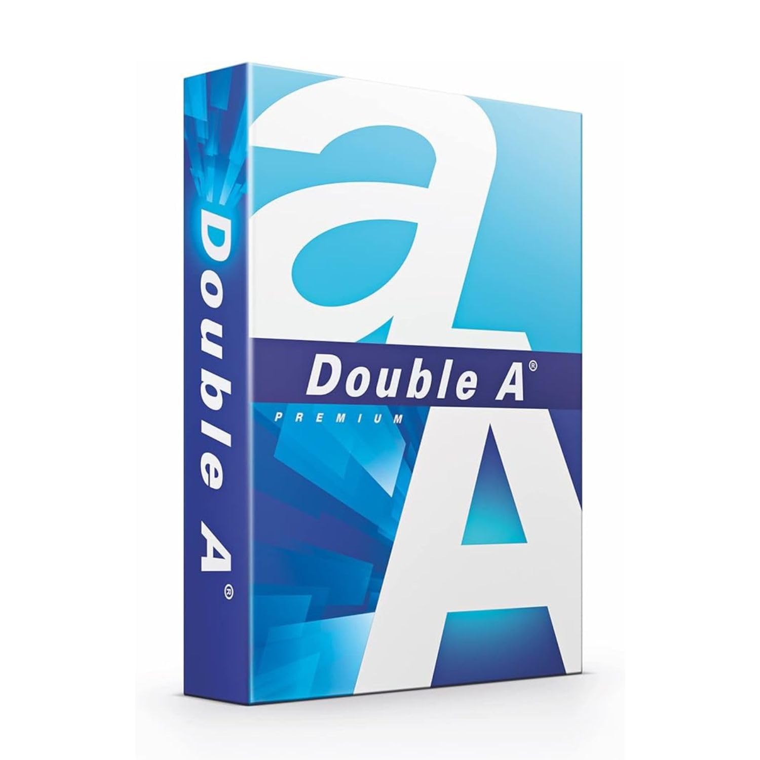 Double A - Printer Copy Paper, Size A4, GSM 80, 500 Pages Ream - White