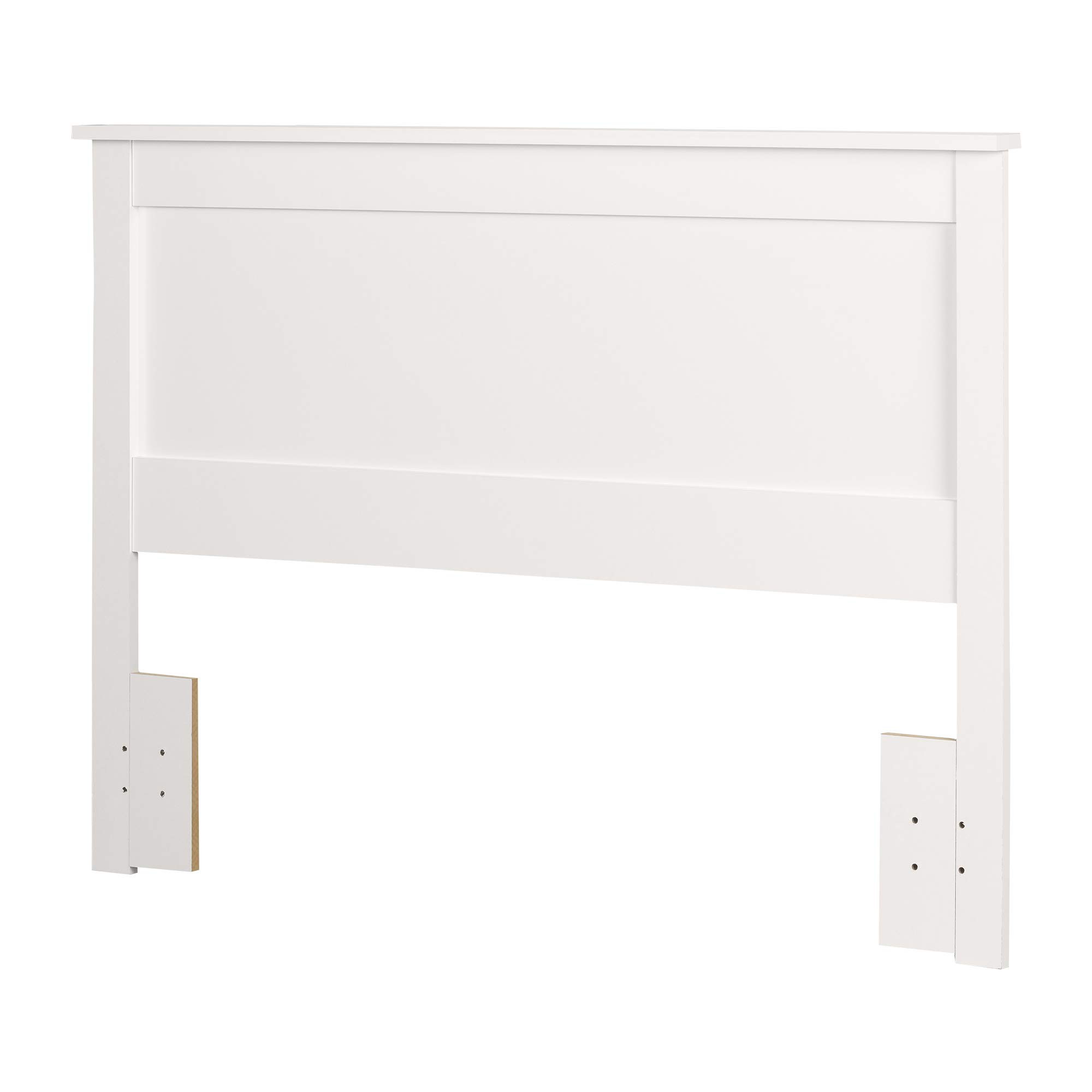 South Shore Vito Headboard Full/Queen , 54/60-Inch, Pure White