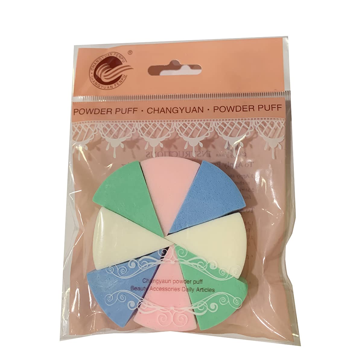 Powder Puffs Face Nail Triangle Size Multi-functional