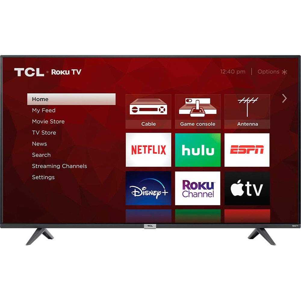 TCL 43-inch 4K UHD Smart LED TV - 43S435, 2021 Model