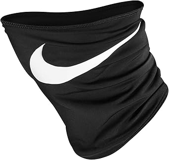 Nike Therma Neck Warmer Dri-Fit Technology - Neck Gaiter (Black/White) Unisex