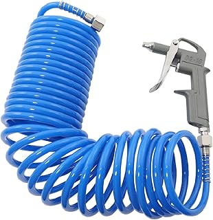 Quality Air Dust Blow Gun with 7.6M 25 FT Recoil Hose AT037