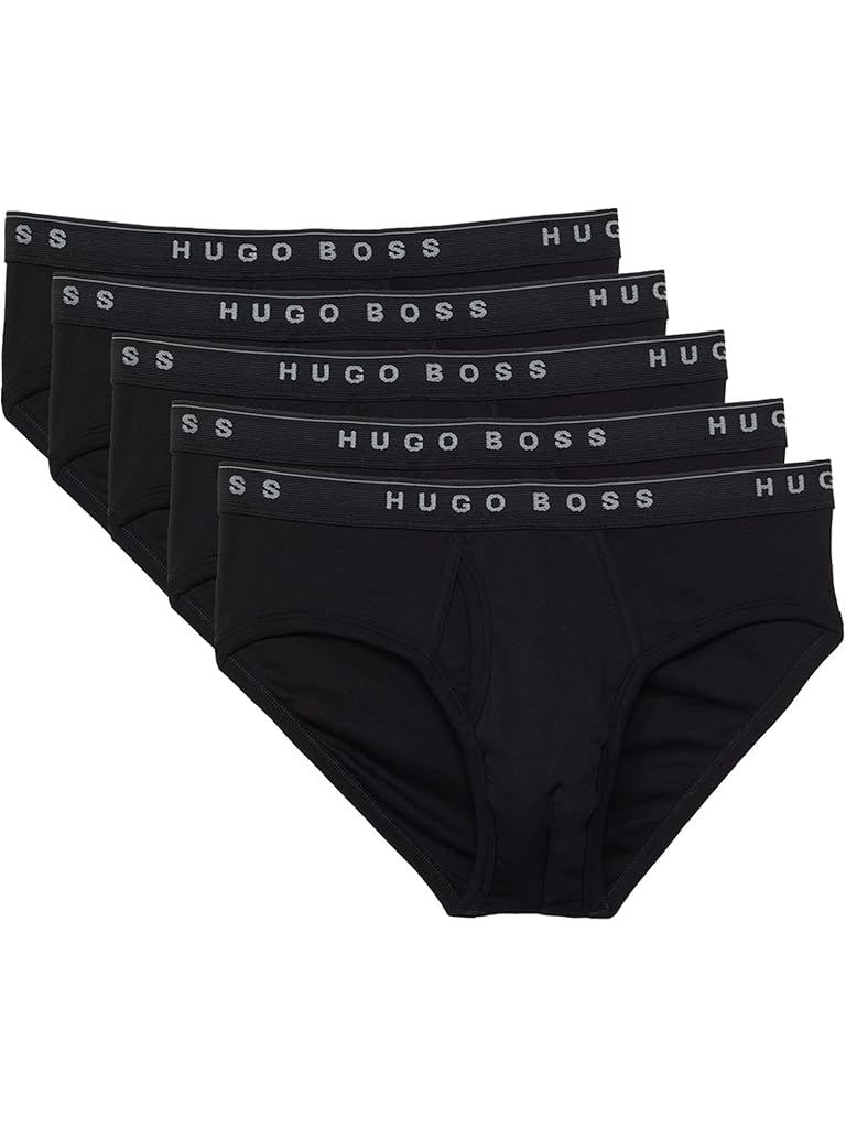 Black BOSS Traditional 5-Pack Brief