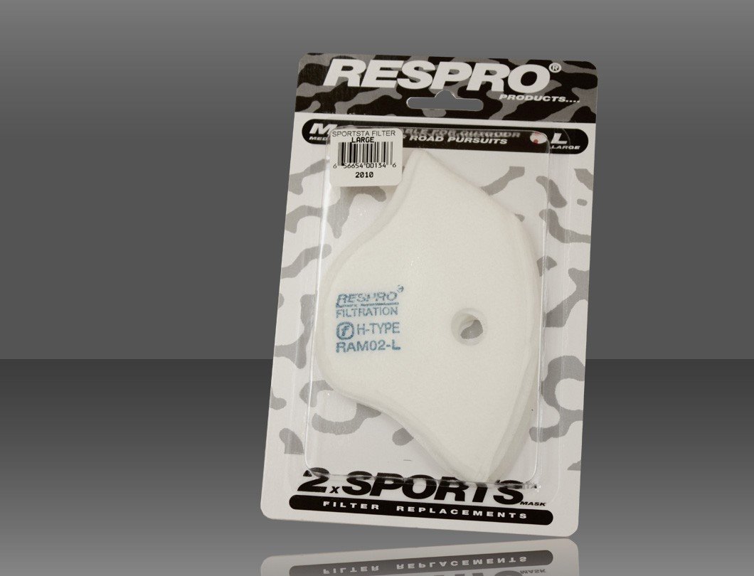 ResproSportsta Filter X-large - Pack of One Size,White,RES1711