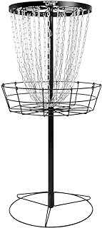 MVP Disc Sports Black Hole Lite 24-Chain Disc Golf Basket Target