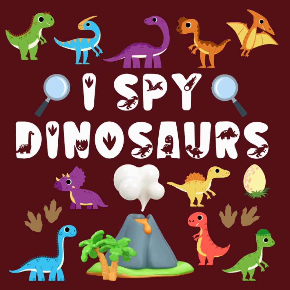 Buy I Dinosaur Book for Kids Ages 2-5 • Full Color Seek and Find ...