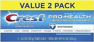 Crest Pro-Health Whitening Gel Toothpaste, 4.6 oz, Pack of 2