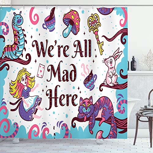 I Tested the Magical Charm of an 'Alice in Wonderland' Shower Curtain ...