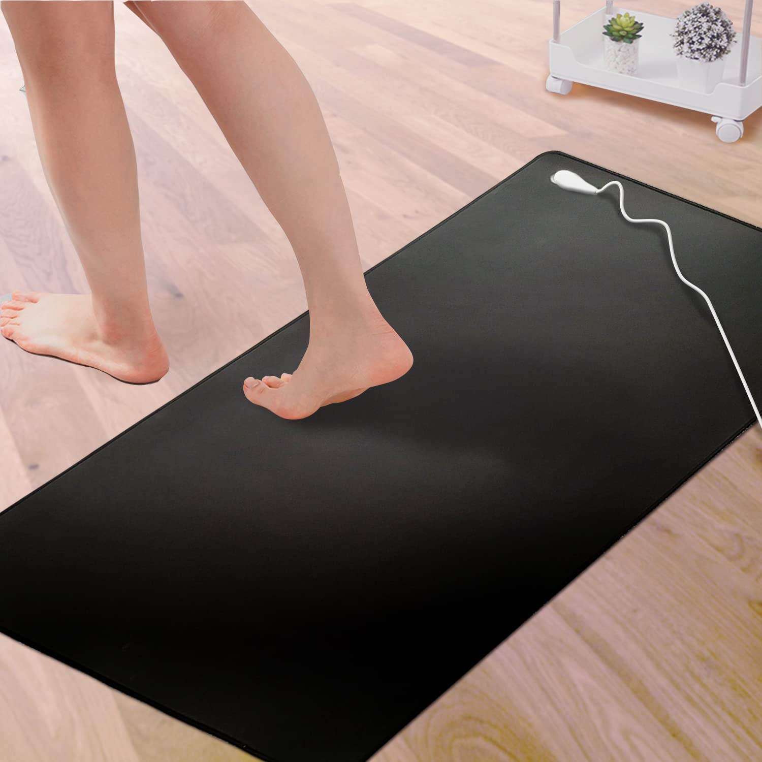 【マタニティ】 Grounding Mattress Pad for Earthing Conductive Grounding Mat ...