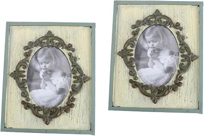 STOBAZA 2pcs Home Photo Frame Simple Photo Frame Retro Photo Frame Gold Picture Frame Photo Frames Wooden