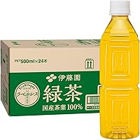 【Amazon.co.jp限定】 「 伊藤園 緑茶 」 ラベルレス 500ml 24本 お茶 ペットボトル