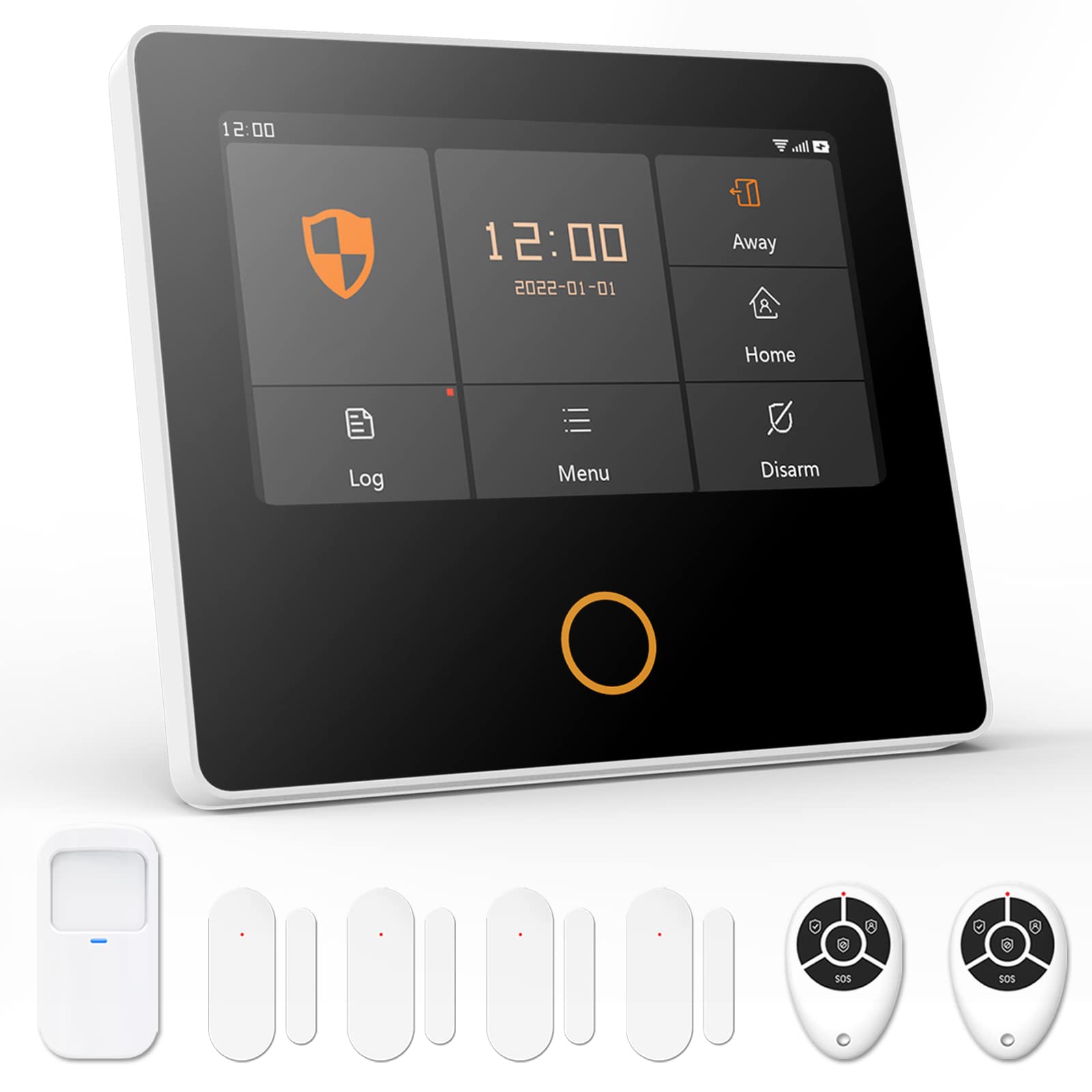 Buy Staniot 8-Piece Home Alarm System, 4G GSM Secpanel 5 Wireless ...