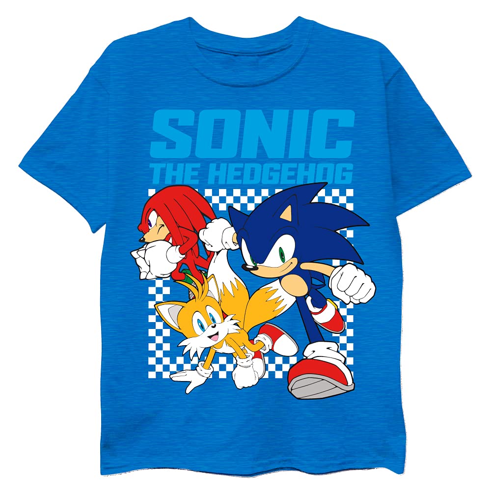 Buy Boys Sonic The Hedgehog Shirt - Featuring Sonic, Tails, and ...