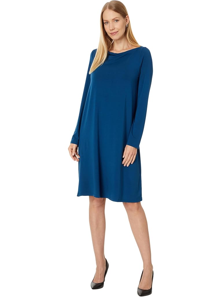 Eileen Fisher Cowl Neck Dress