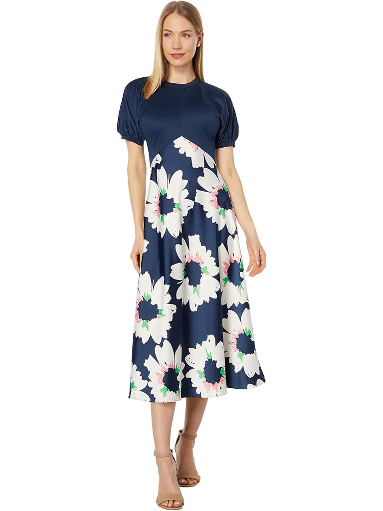 Ted Baker Daysiah Ponte Top with Midi Skirt Dress