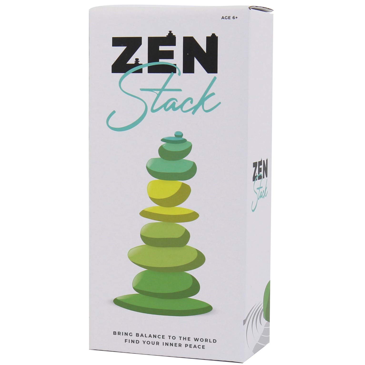 Gift RepublicZen Stack Pebble Stacking Game Balancing Stones Educational Mindfull Gift for Kids and Adults