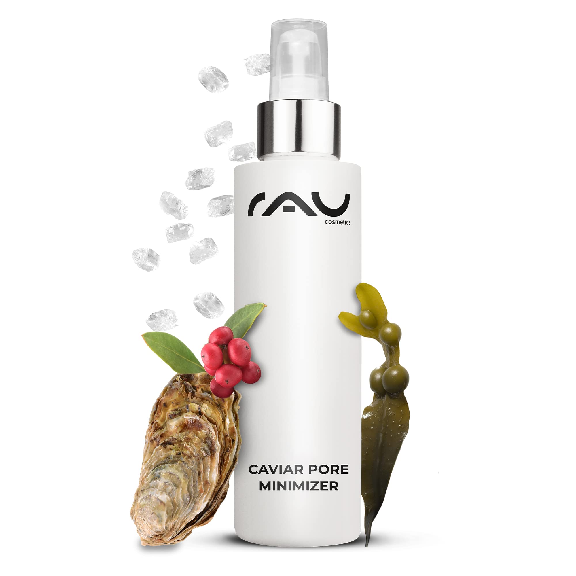 RAU Caviar Pore Minimizer Serum (3.38 Fl oz) – Moisturizing serum with caviar extracts - pore refining concentrate - for dry skin, impure skin, mature skin, oily skin - against big pores & blemishes