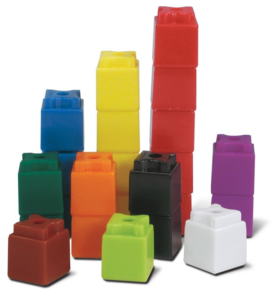 ETA hand2mind UniLink Interlocking Cubes 500 46484 500