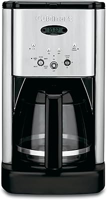 Cuisinart DCC-1200 Brew Central 12-Cup Programmable Coffee Maker, Silver