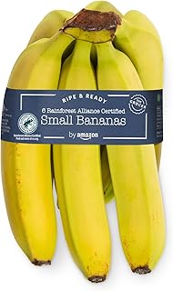 by Amazon Small Bananas, 6 Pack, 700 Grams