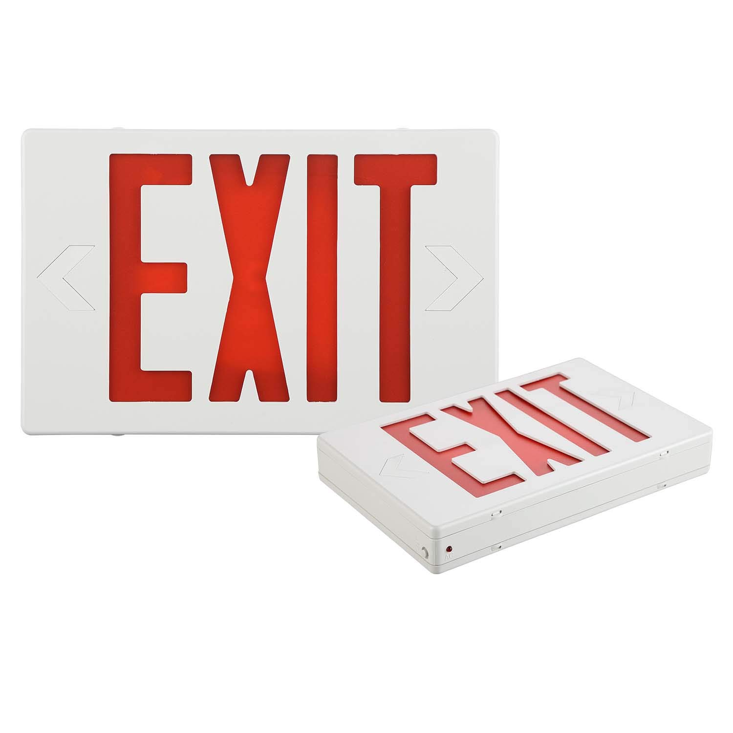 Buy EXITLUX 2 Pack Led Exit Sign with Emergency Lights and Battery ...