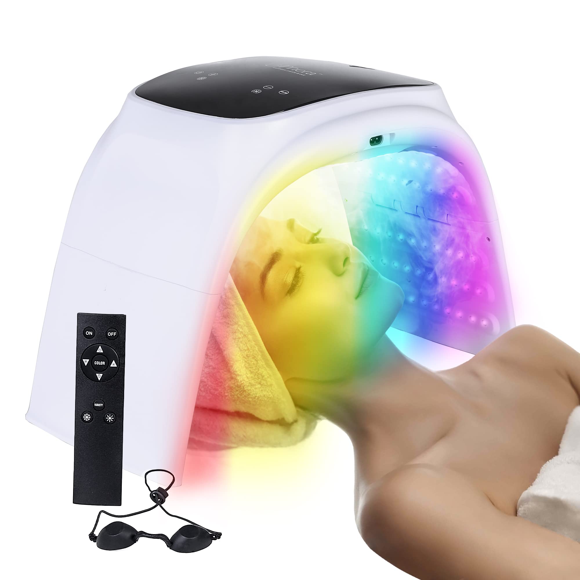 Photo 1 of Phera LED Face Mask Light Therapy, 8-in-1 Light Photon Facial Mask Machine, Facial Light Therapy, LED Light Therapy Mask, Face Light Therapy, Facial Lamp LED, LED Face Therapy