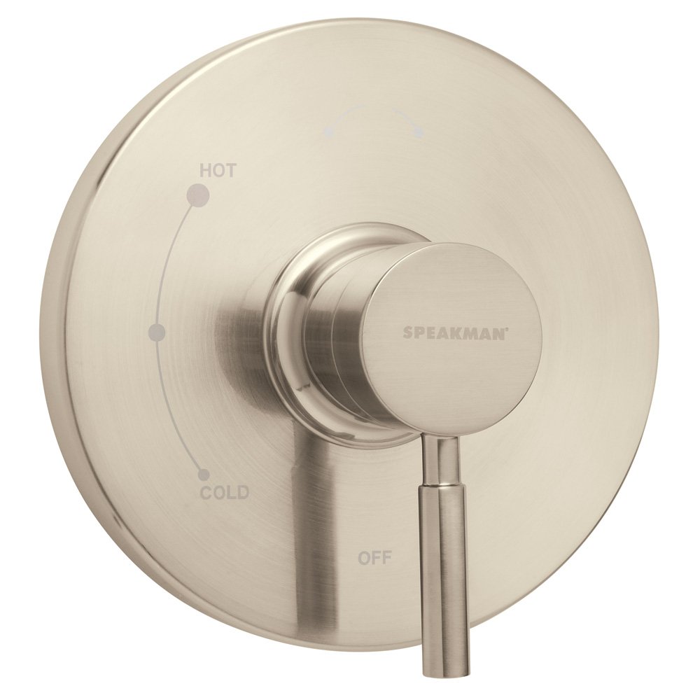 Speakman -1000-P-BN Neo Pressure Balance Shower Valve and Trim, Brushed Nickel