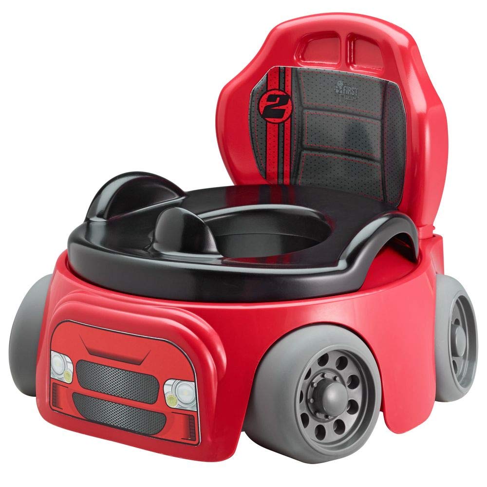 The First Years Training Wheels Racer Toddler Potty Training Toilet ...