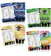 48 PCS Who Knows The Graduate Best Game Cards Class of 2023 Graduation Party Decorations, Graduat...