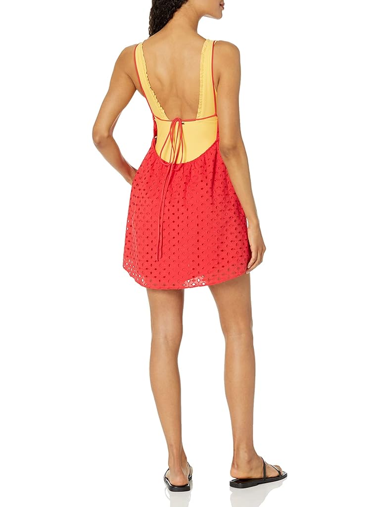 Red Show Me Your Mumu Out Of Town Mini Dress