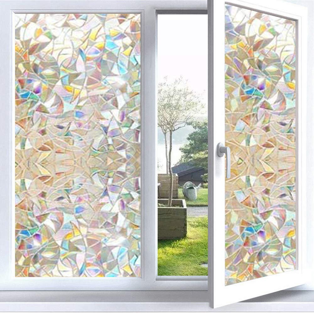 Amazon.com: Decorative Window Film Privacy, Translucent Stained ...