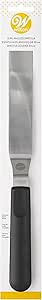 Wilton 13 Inch Angled Frosting Spatula, Stainless Steel With an Ergonomic Handle