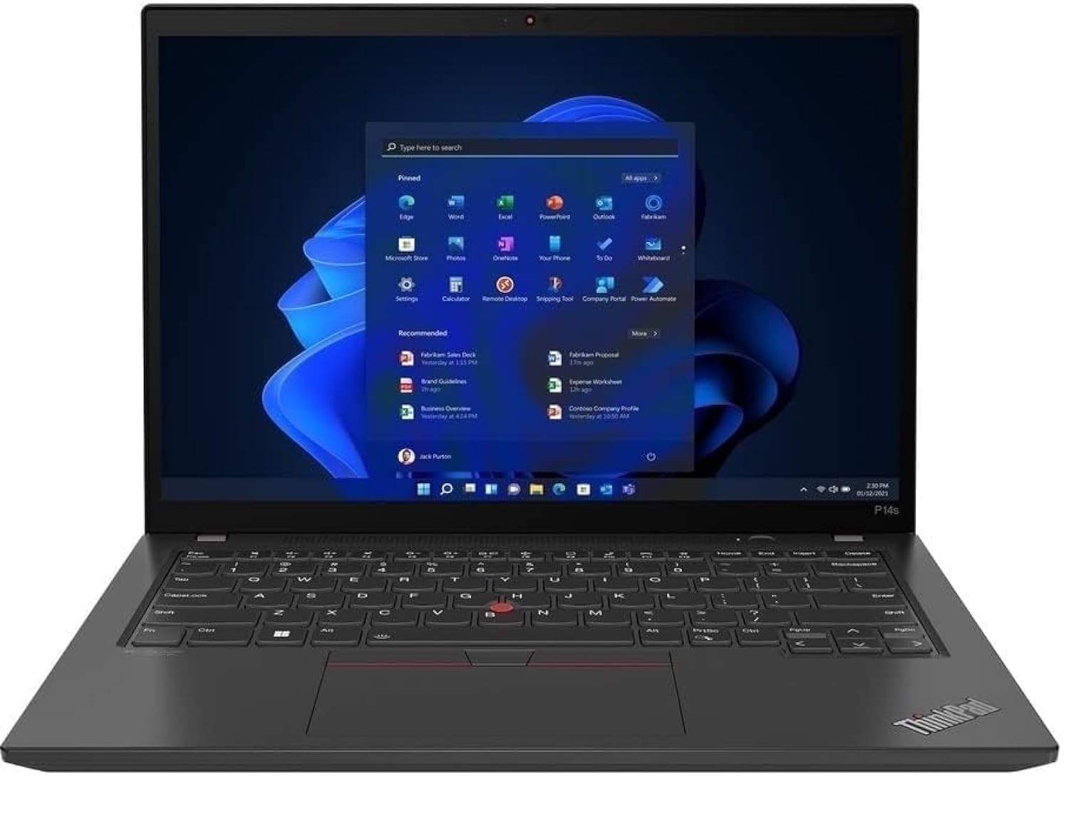 Lenovo 2023 Latest ThinkPad P14s Gen 4 Mobile Workstation Laptop 14" FHD 300Nits Display Core I7-1360P 12 Cores 32GB 2TB NVIDIA RTX A500 4GB Graphics Backlit Eng Key WIN11 PRO Black