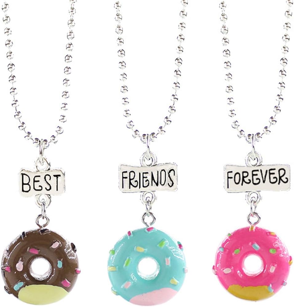 Amazon.com: 2-3 Pcs Best Friends Forever Friendship Necklaces Set ...