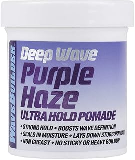 Wavebuilder Deep Wave Purple Haze Ultra Hold Pomade, 3.0 Ounce