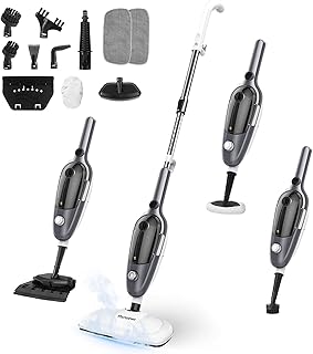 Steam Mop - All-in-one Powerful Handheld Steam Cleaner Detachable Floor Steamer with 11 Accessories, MultiPurpose Steamer ...