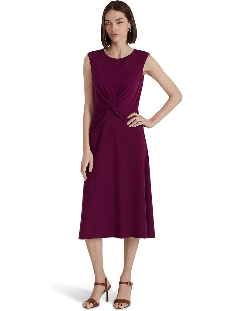 Lauren Ralph Lauren Twist Front Jersey Dress