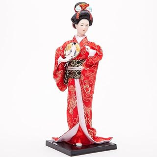 THY COLLECTIBLES 9" Japanese Geisha Oriental Doll DOL9002-9