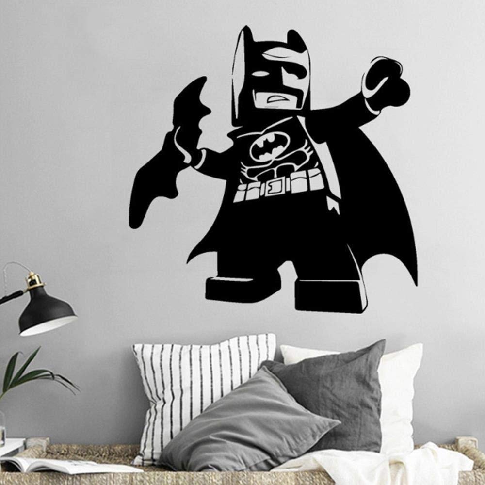 Buy Creative Lego Batman Wall Sticker Vinyl Art Removable Baby Room Kids  Room Decoration for Living Room Decor 57 * 57 Online at desertcartAngola