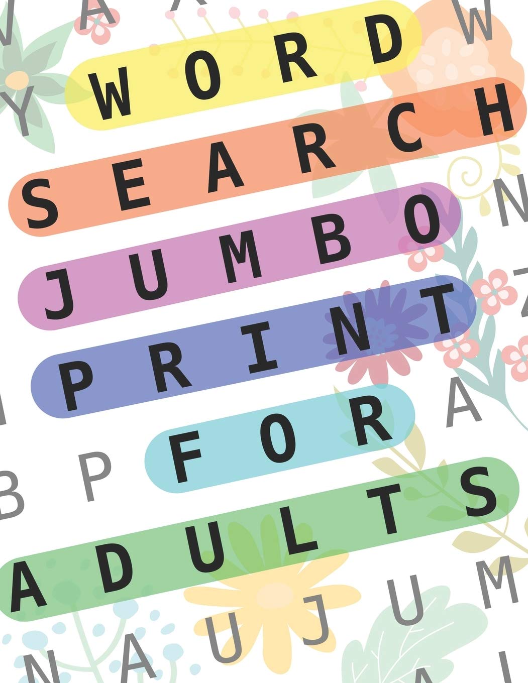 Buy Word Search Jumbo Print For Adults: 100 Puzzles Word Search Extra ...