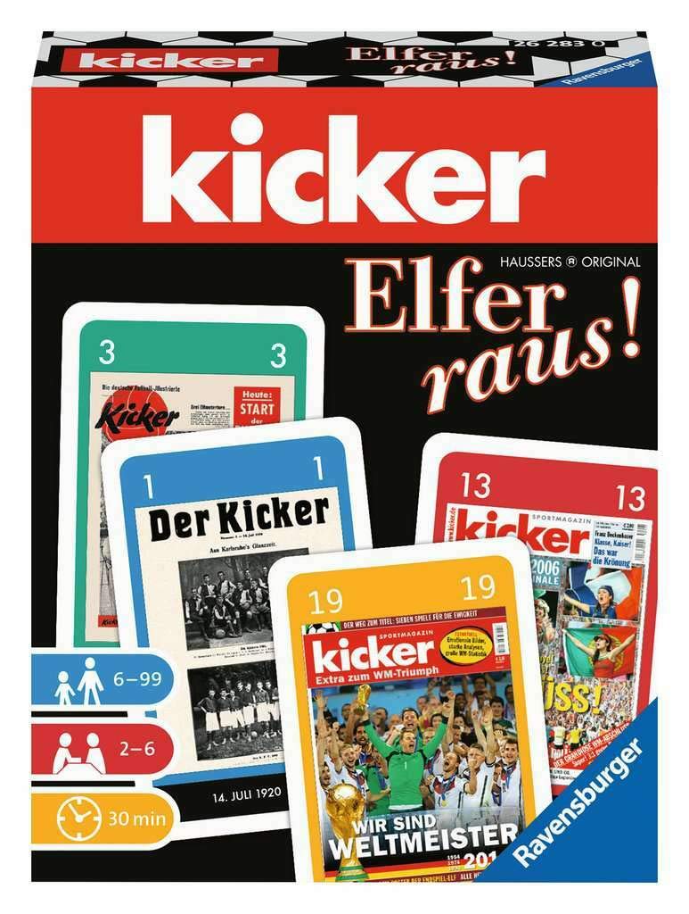 Ravensburger kicker Elfer raus!